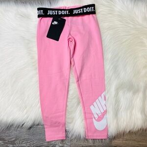 Nike | Girls Pink Tights
